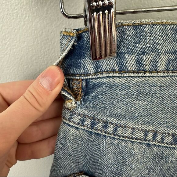 We The Free For Free People Steinbeck Patchwork Straight Leg Denim Jeans Size 27 - Picture 8 of 16